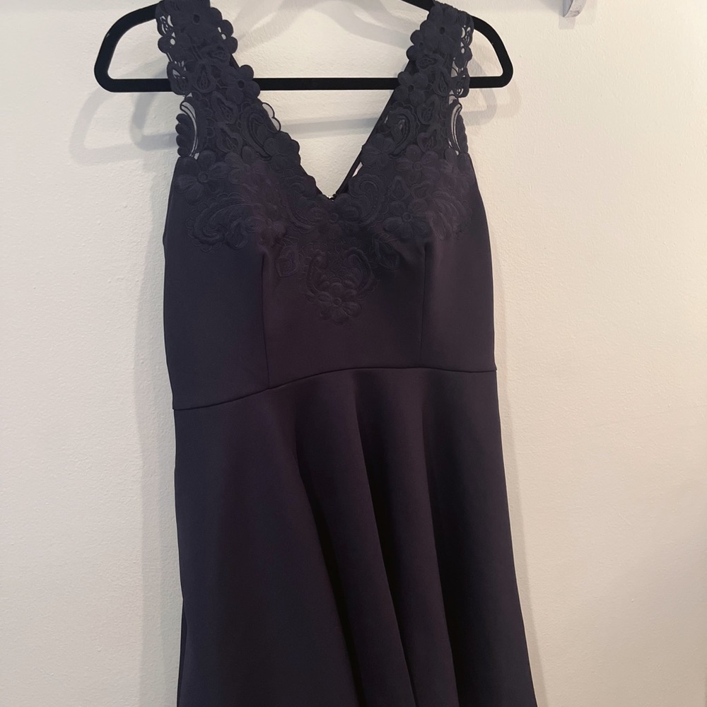 Ted Baker Talia Navy Dress